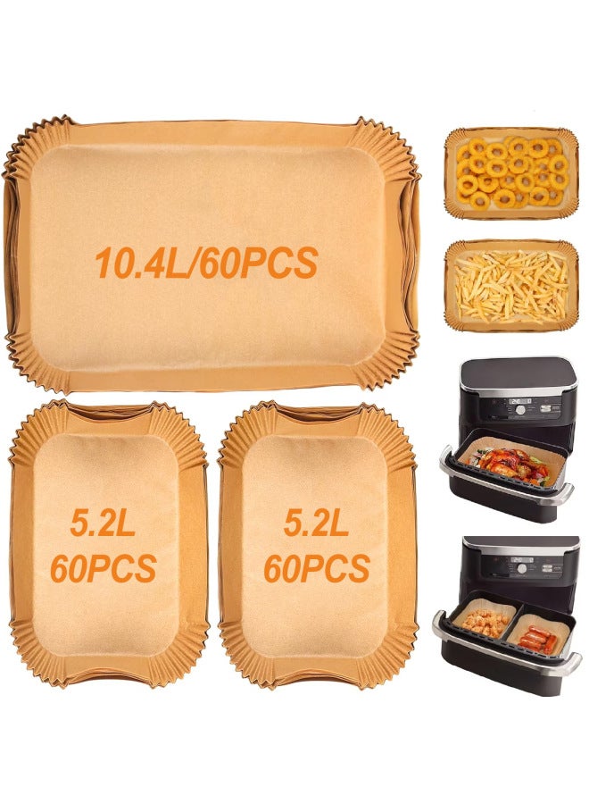 The Air Fryer Special Paper 5l Special Paper For Rectangular Air Fryer Paper Double Pot 10.4L 5.2L-Specifications:29.5×15 100 Sheets Blister Box  - Image 5
