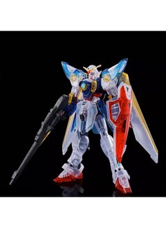 Gundam HG Attack Free Heresy Jim Spartan Mark Rabbit MK-II Riding Model Mecha Assembled Toy-Color:Star HG Color Through Flying Wing [with Bracket]]