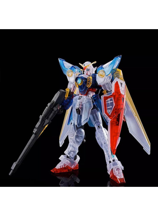 Generic - Gundam HG Attack Free Heresy Jim Spartan Mark Rabbit MK-II Riding Model Mecha Assembled Toy-Color:Star HG Color Through Flying Wing [with Bracket]] - Image 1