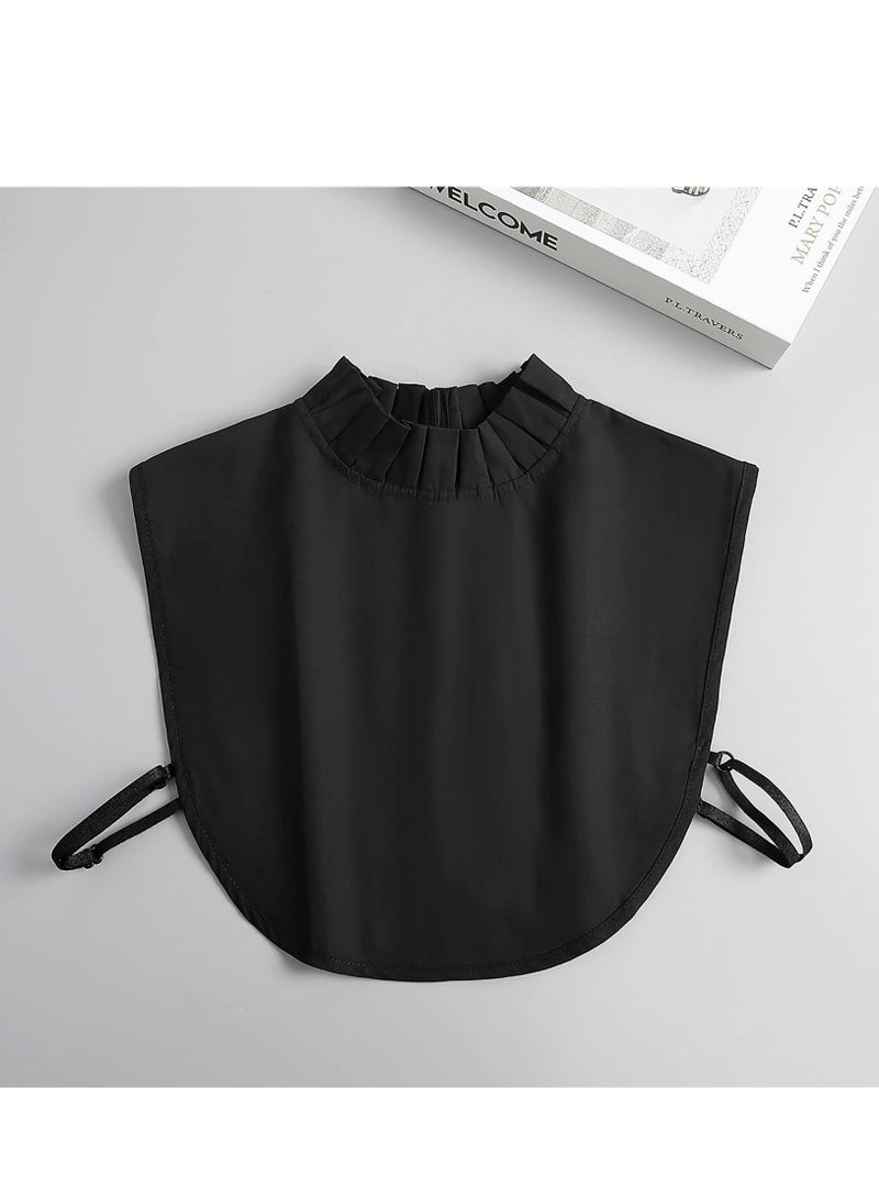 KASTWAVE Women's Detachable Dickey Collar - Stylish Fake Half Shirt Insert for Dresses, Blouses, Sweaters, and Coats - Image 3