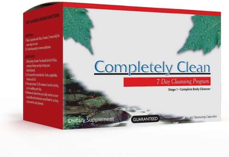 Wellgenix Omni Completely Clean  7 Day Toxin Cleanse  Complete Body Detoxifying Support Pills  Flush Out Toxins  Waste 42 Capsules - Image 1