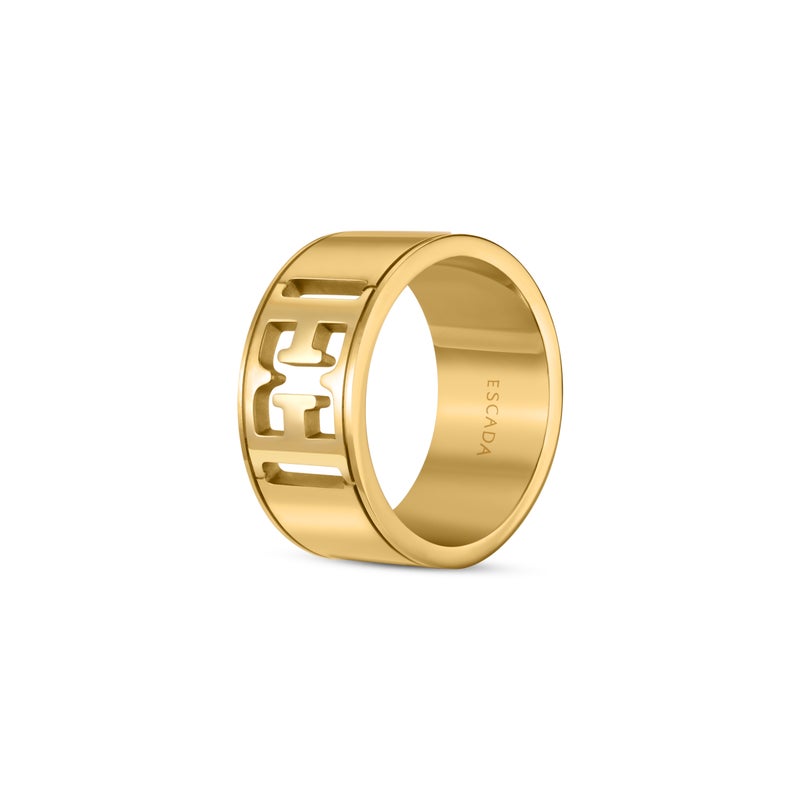 ESCADA Estelle 52mm Gold Wider Hinged Ring for Women - Image 1