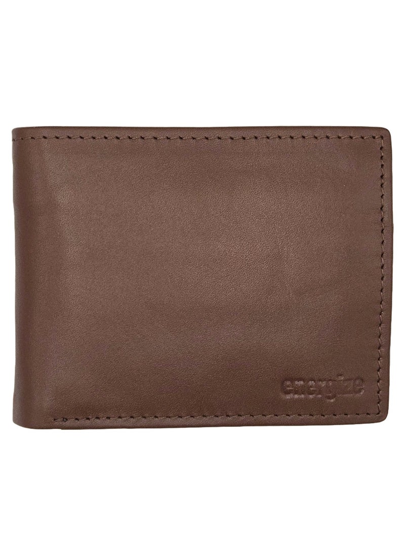 Energize - Regular Genuine Leather Wallet for Men, Premium Leather Material with Versatile Compartment, Ideal for Traveling & Daily Use, Perfect Gift for Any Occasion - Image 1