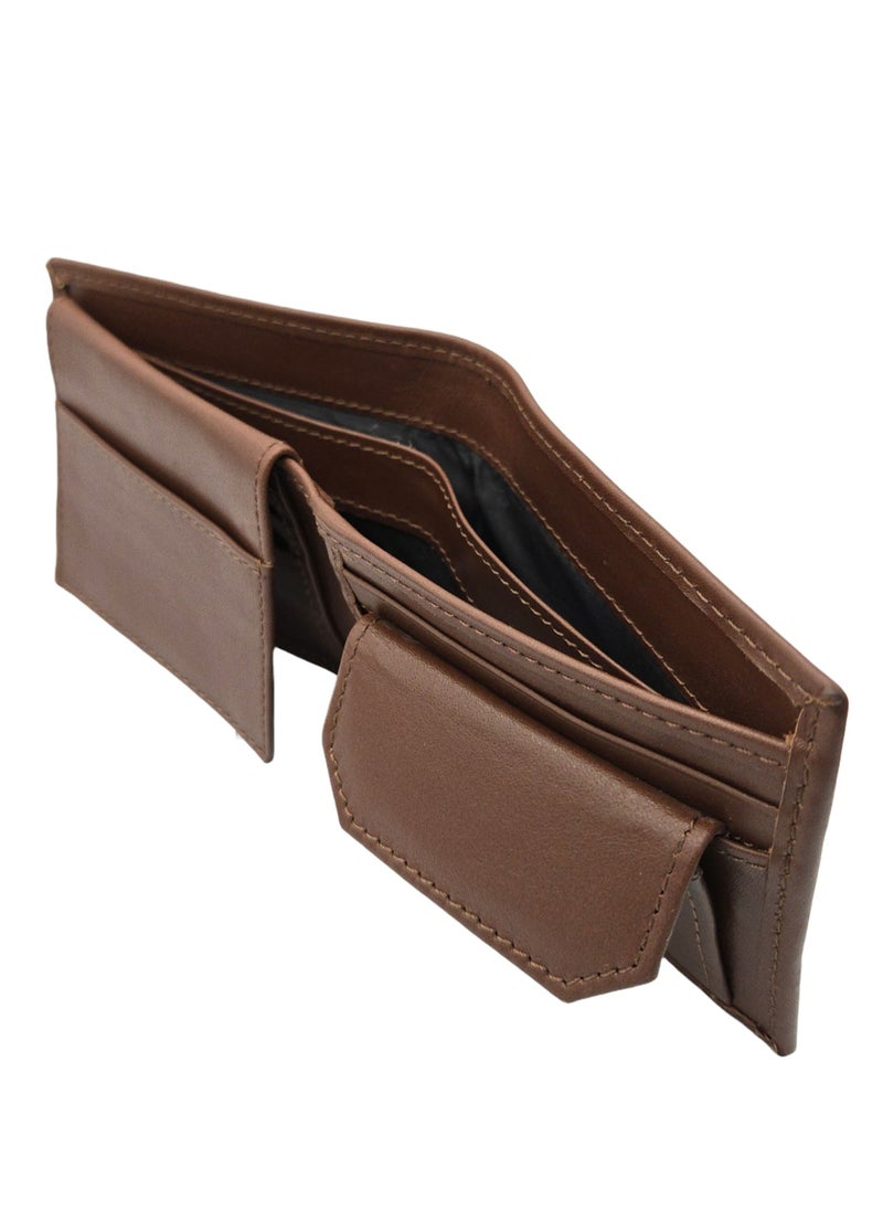 Energize - Regular Genuine Leather Wallet for Men, Premium Leather Material with Versatile Compartment, Ideal for Traveling & Daily Use, Perfect Gift for Any Occasion - Image 1