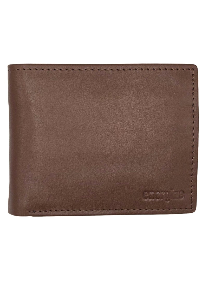 Energize - Regular Genuine Leather Wallet for Men, Premium Leather Material with Versatile Compartment, Ideal for Traveling & Daily Use, Perfect Gift for Any Occasion - Image 1