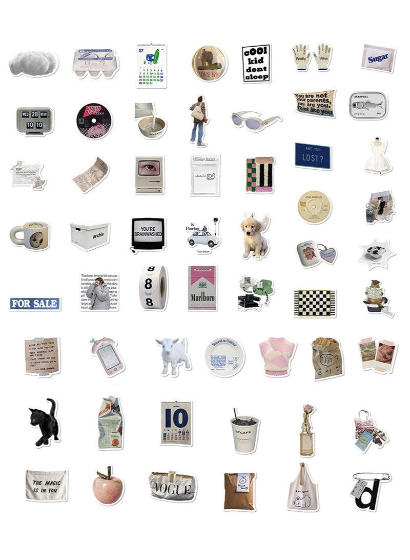 YALONG 120 Minimalist Korean Stickers, Laptop Ledger, Water Cup, Ipad Phone Case Decoration, Waterproof Sticker  - Image 2