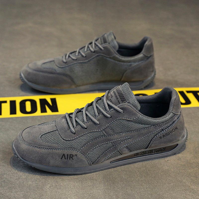 Men'S Shoes Spring Sports And Leisure Forrest Gump Sneakers Men'S Construction Site Work Soft Sole Lightweight Work Safety Shoes - Image 4