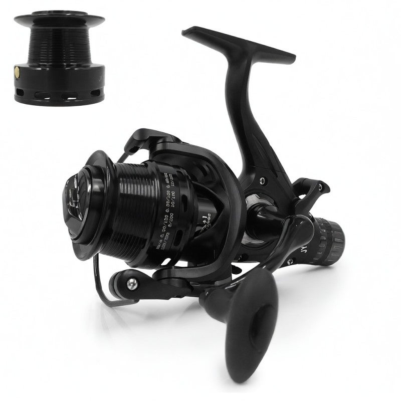 COONOR 9+1BB Speed Ratio Fishing Reel with Dual Brake System Smooth Spinning Reel with Dual Spool Interchangeable Handle Fishing Tackle - Image 5
