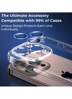 glassology iPhone 16 Pro Lens Guard Scratch Resistant Anti-Fingerprint Camera Protection (Grey)  - Image 5