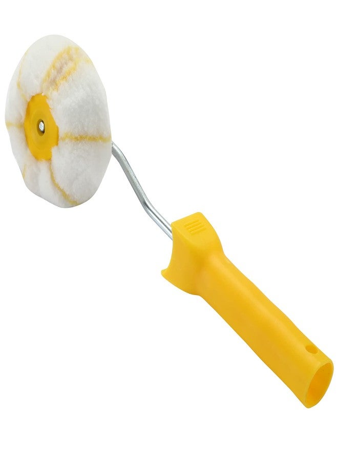 NANJA Corner Paint Roller Kit, 3 Pieces, Ultimate Walls & Ceilings Corner Roller & Sleeve for Use with Water-Based, Oil Or Enamel Paints, Corner Painting Roller BrushTool - Image 4