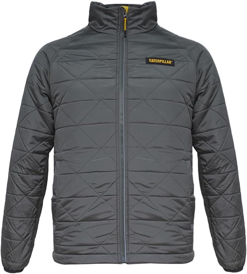 CATERPILLAR Gunmetal Puffer Jacket - Image 1