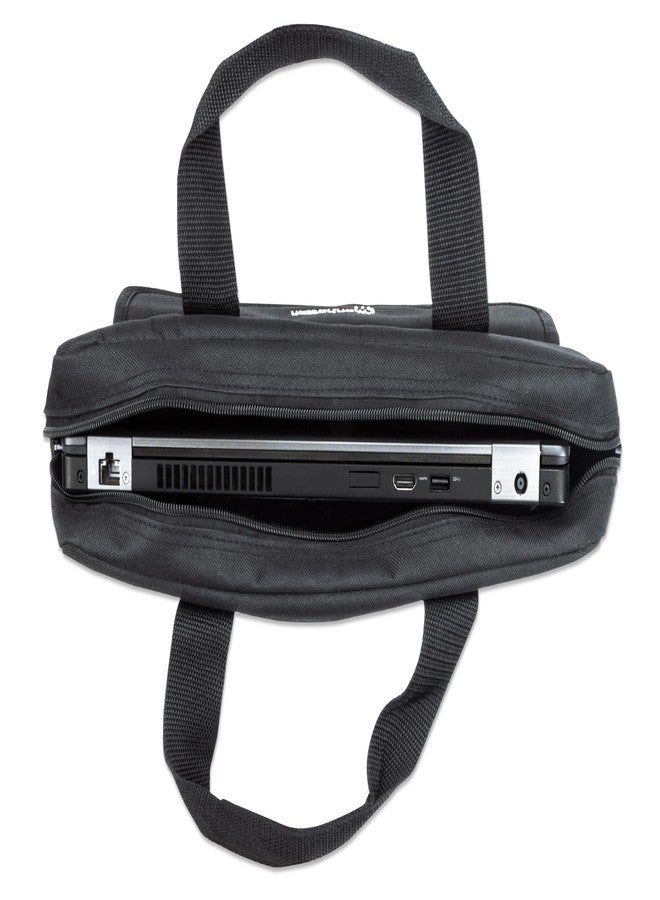 Manhattan 15.6-Inch Notebook Briefcase, Black (438889) - Image 4