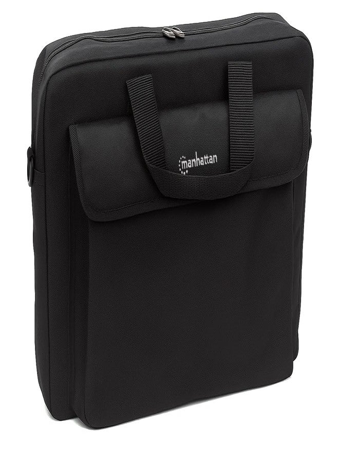 Manhattan 15.6-Inch Notebook Briefcase, Black (438889) - Image 1