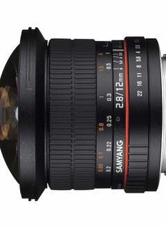 Samyang 12mm F2.8 Ultra Wide Fisheye Lens for Canon EOS EF DSLR Cameras - Full Frame Compatible  - Image 3
