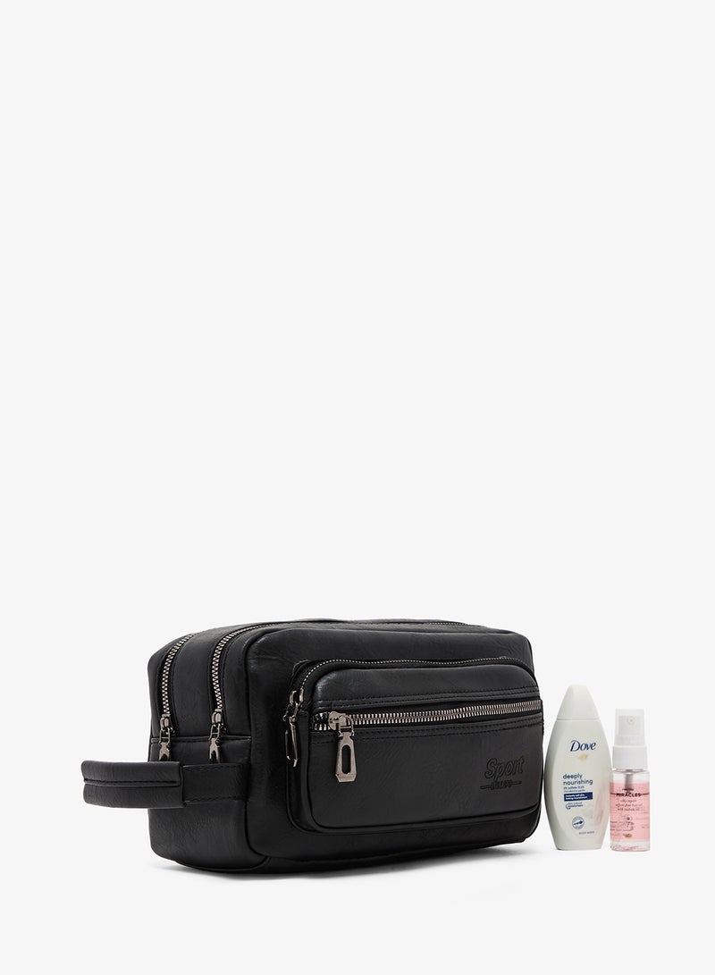 Seventy Five Dual Compartment Toiletry Bag - Image 1
