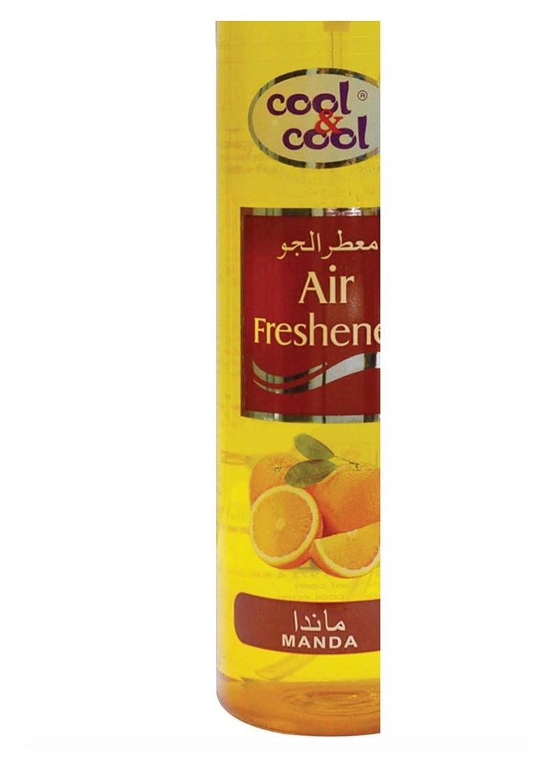 Cool & Cool Cool & Cool Air Freshener Manda 250 ML - Long-Lasting, Safe, Non-Toxic, Refreshing & Soothing Scent, Mood-Enhancing, Odor Eliminator  - Image 4