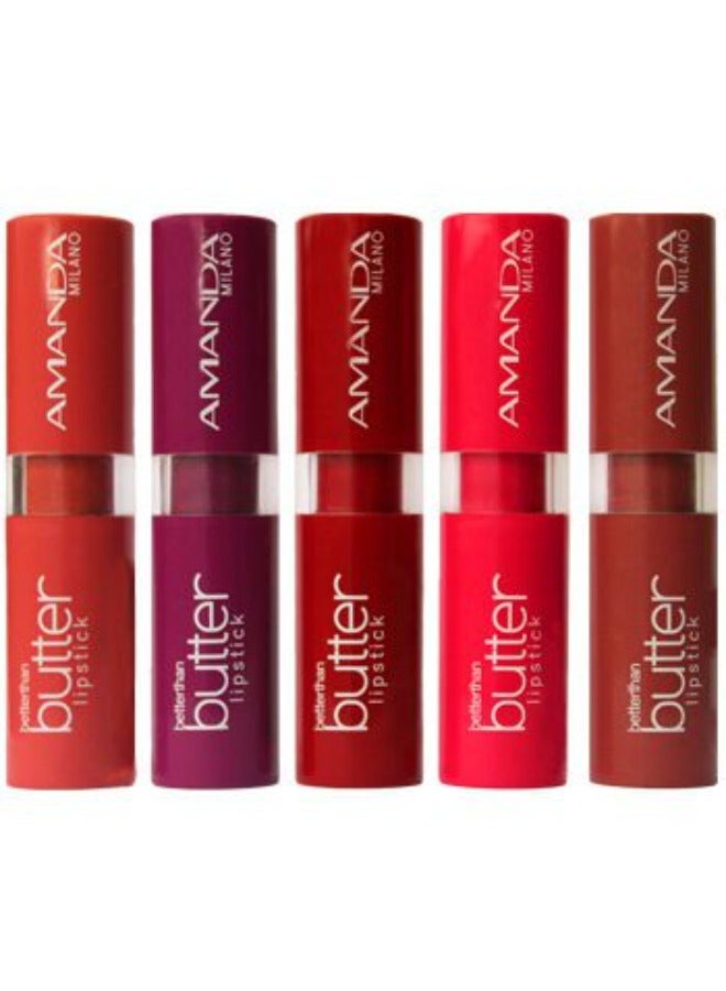 Amanda Milano Amanda Better Than Butter Lipstick With Argan Oil- NO. 17 - Image 2
