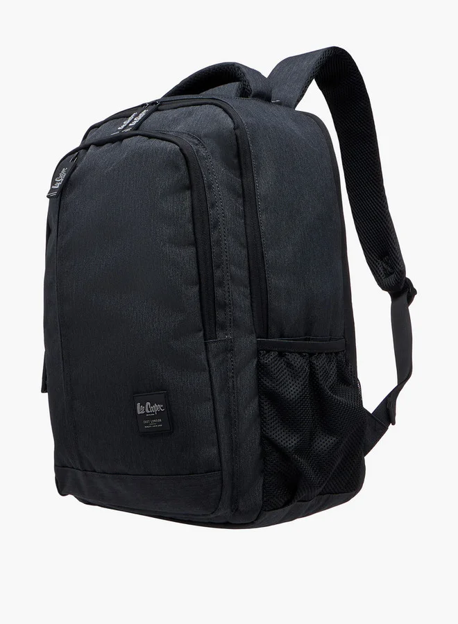 لي كوبر Boys Textured Backpack with Adjustable Straps and Zip Closure - 31x46x16 cm