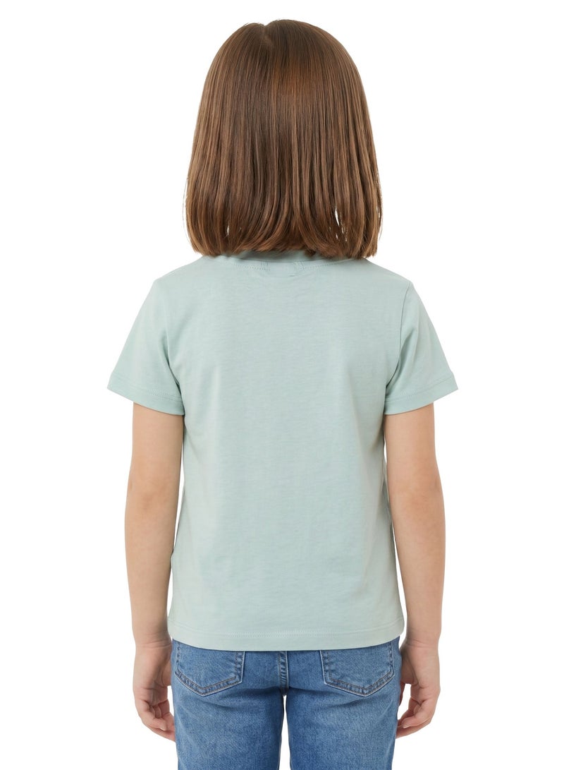 Disney Bambi Toddler Girls’ Oversized Drop Shoulder T-Shirt – Cute Casual Relaxed Fit Tee - Image 3