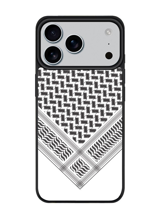 Stylizedd iPhone 17 Pro Max Case, [Compatible with MagSafe] Slim Magnetic cover Phone Case iPhone 17 Pro Max -Victory Shemag(Black) - Image 1