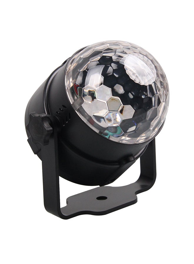 إسكدنيا مصباح إضاءة LED صغير بإضاءة RGB يعمل بالصوت بتصميم كرة كريستالية سحرية لإضاءة المسرح - Image 2
