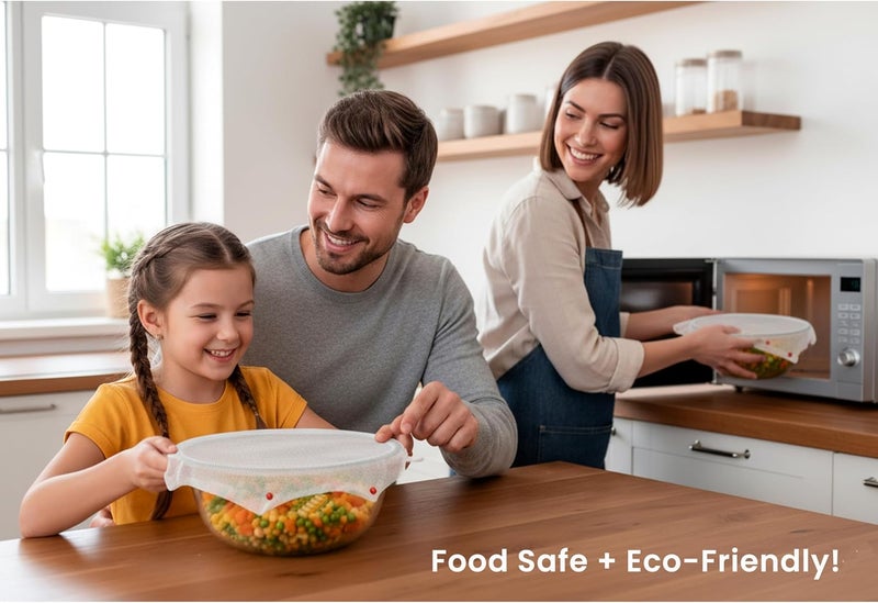 Smartwares شاشة تناثر الميكروويف، قابلة لإعادة الاستخدام، شبكة غير لاصقة، تطوى بشكل مسطح، واقي تناثر بحجم 13 بوصة، خالي من BPA، آمن للاستخدام مع الطعام، مصنوع في الولايات المتحدة الأمريكية. خرز أحمر - Image 2
