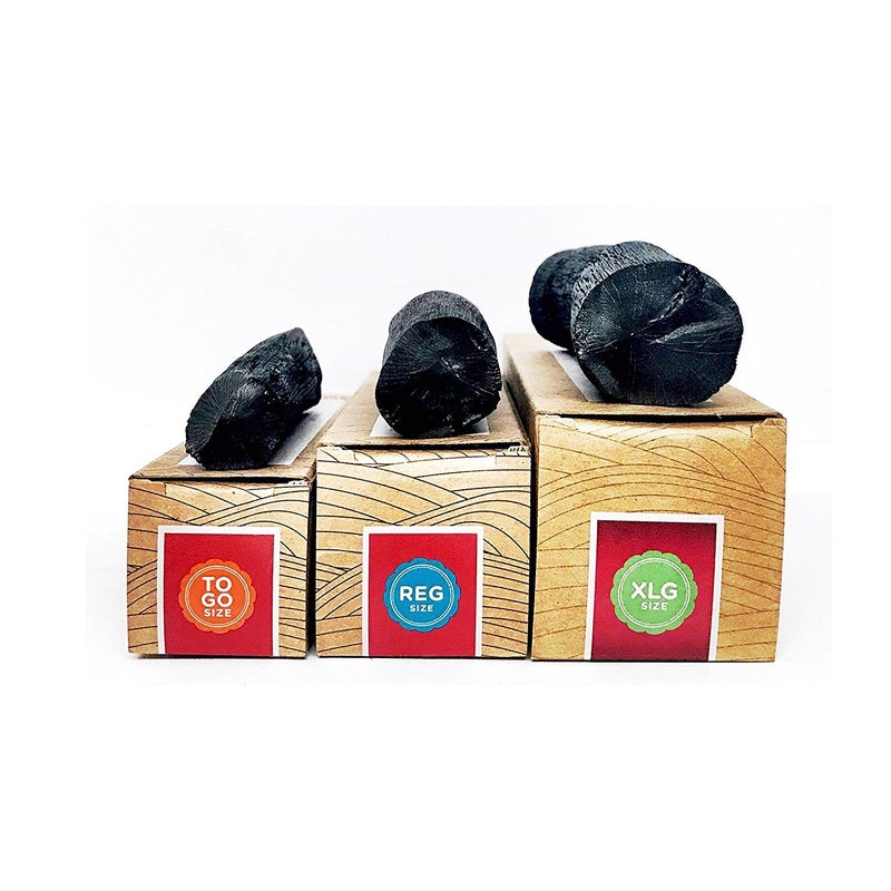 Kishu Charcoal Authentic Kishu Charcoal â€“ To Go for Water Bottles. The Only Authentic, Certified & Tested Charcoal Water Purifier. Made by Japanese artisans. Absorbs toxins in tap water. - Image 1
