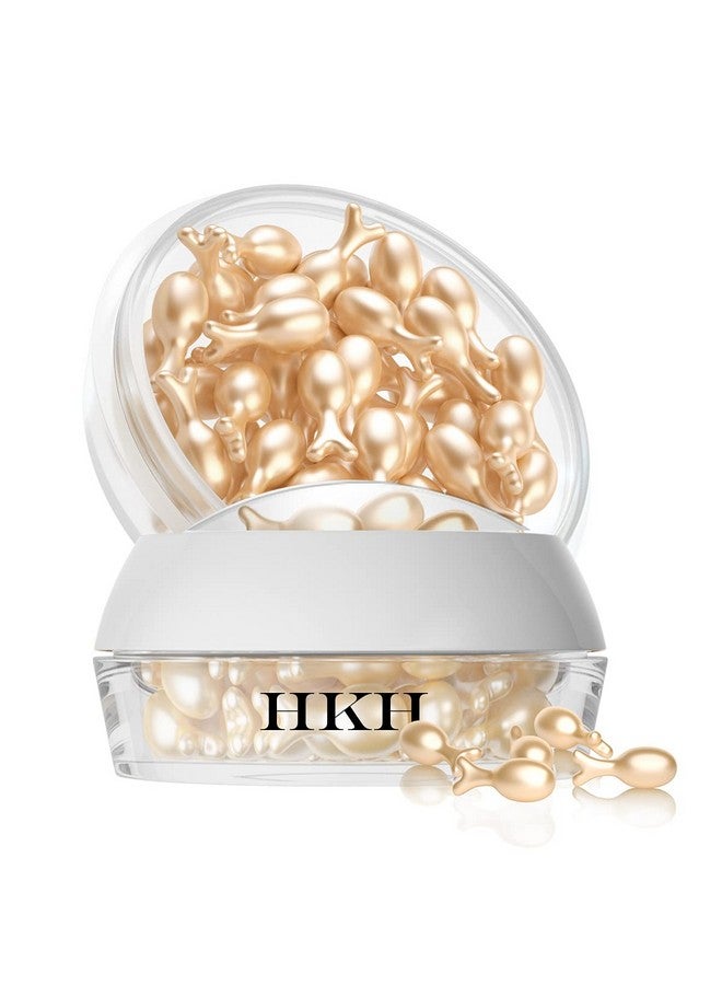 HKH Kh Vitamin C Serum For Face Anti Aging Serum With Hyaluronic Acid Supplements Vitamin E Reduces Wrinkles Dark Spot Remover For Face Retinol Serum For Face Face Serum For Women - Image 1