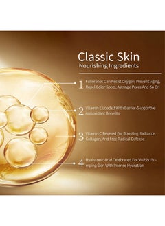 HKH Kh Vitamin C Serum For Face Anti Aging Serum With Hyaluronic Acid Supplements Vitamin E Reduces Wrinkles Dark Spot Remover For Face Retinol Serum For Face Face Serum For Women  - Image 4