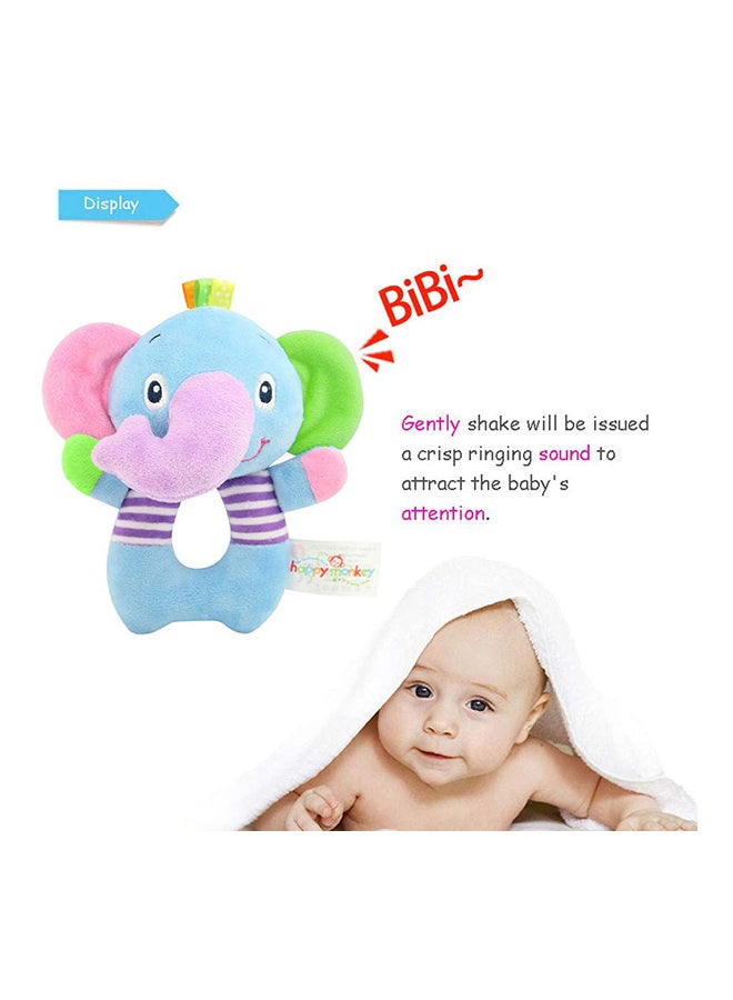 Elephant Shaped Rattle Toy - Image 4