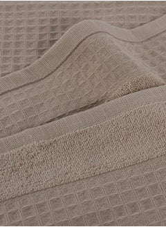 Spa Waffle Terry Reversible Bath Sheet, Beige – 500 GSM, 85x165 cm - pzsku/Z522680BA3A2982848F18Z/45/_/1693836462/c96b4e3f-ead1-45bd-ad74-1ef0efb7c019