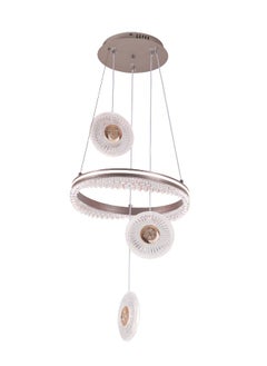Best Power Modern LED Chandelier 6138 – 3 Pendant Lamps, 3 Lighting Levels, Adjustable Length (90 cm), 60W – Elegant Ceiling Light for Living Room, Dining Room, or Bedroom  - Image 3