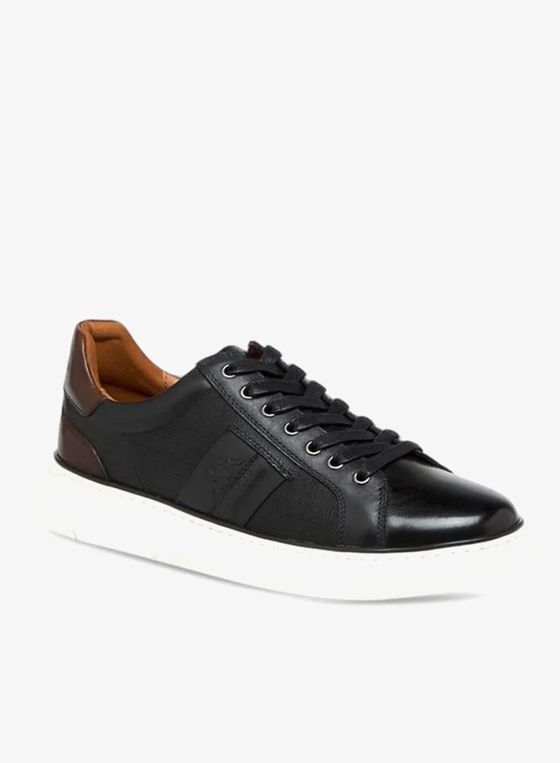 Kappa Men's Panelled Lace-Up Sneakers