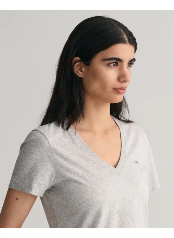 غانت Gant Shield V-Neck T-Shirt