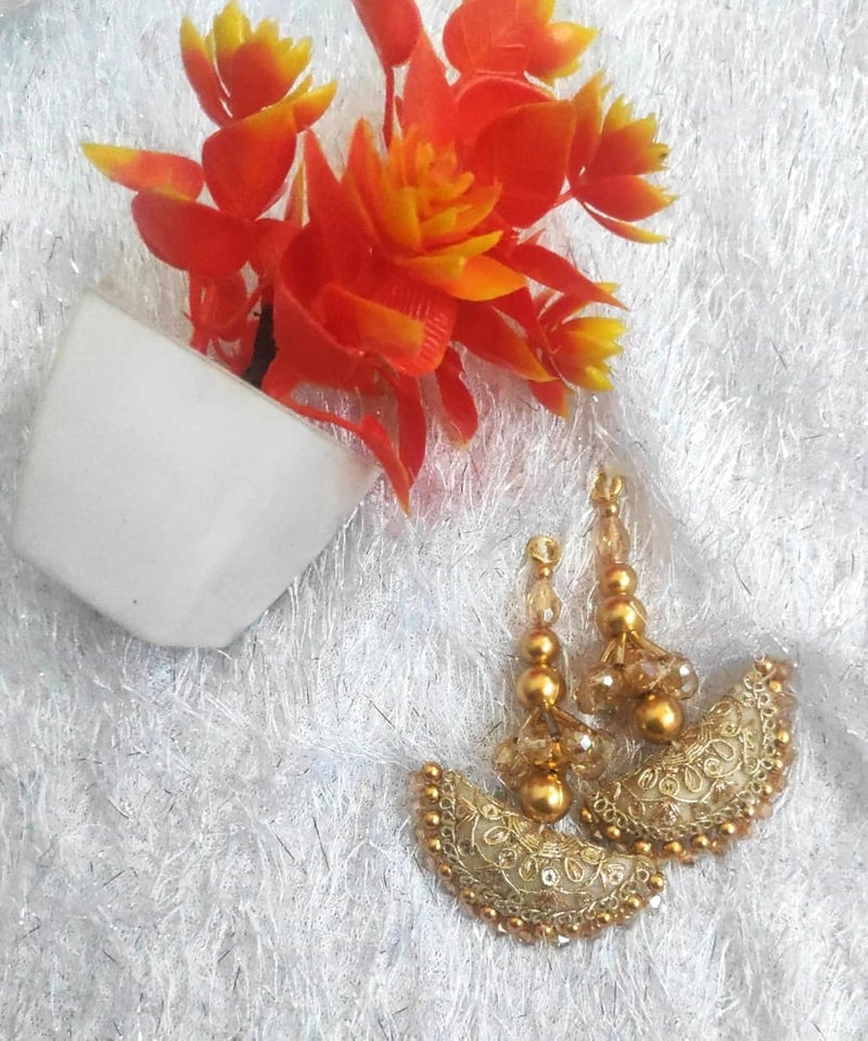 Bridal Blouse DORI Tassels DORI LATKAN Hanging Tassel Latkan Decorative Accessories Enhance Your Outfit with Unique Traditional and Stylish Details Set Pack of 2 7 Long - Image 4