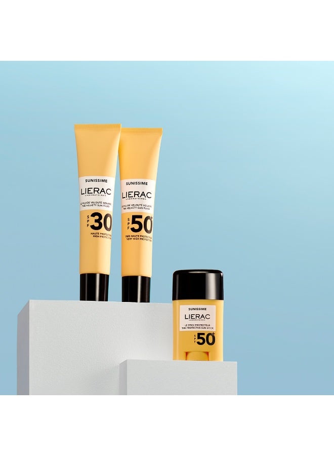 ليراك كريم واقي الشمس المخملي للوجه Sunissime بعامل حماية من الشمس 30، 40 مل - Image 3