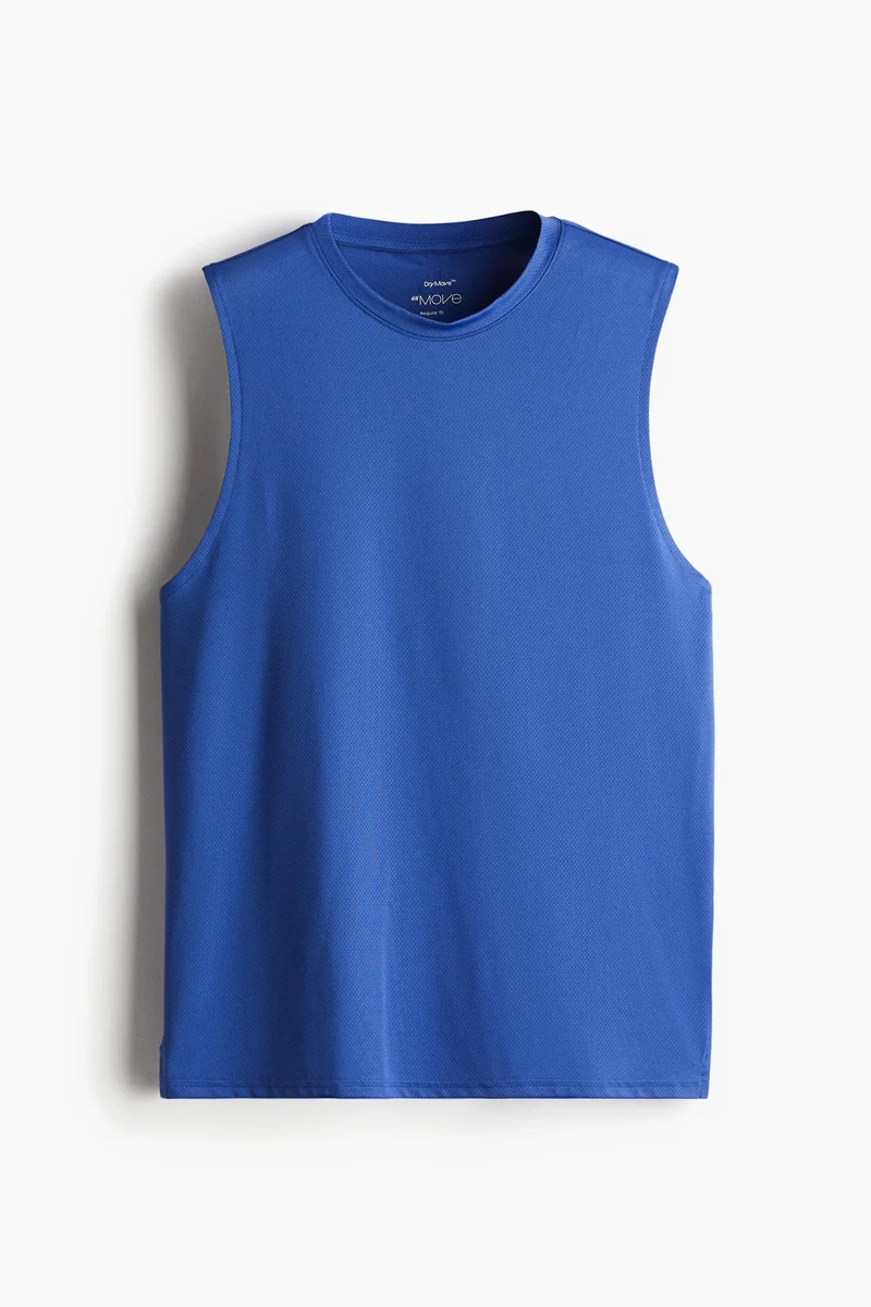 H&M  Regular Fit Sports vest top with DryMove™ for Men | Best Price UAE