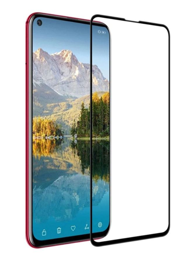 Tempered Glass Screen Protector For Huawei Nova 4 Black/Clear - Image 2