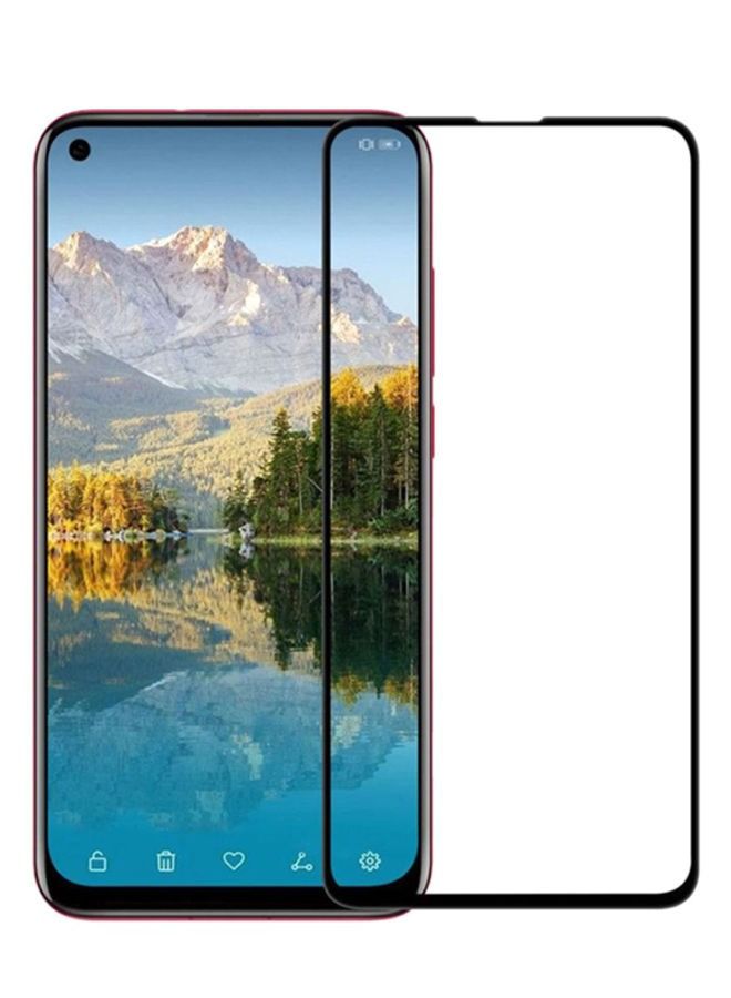 Tempered Glass Screen Protector For Huawei Nova 4 Black/Clear - Image 1