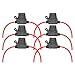 VANTRONIK Waterproof Medium Inline Fuse Holder with 14 Gauge AWG Wire 10 Inches Long Fit for ATO ATC Standard Blade Fuse in Vehicle Automotive Car Boat Tractor 6 Pack - Image 2