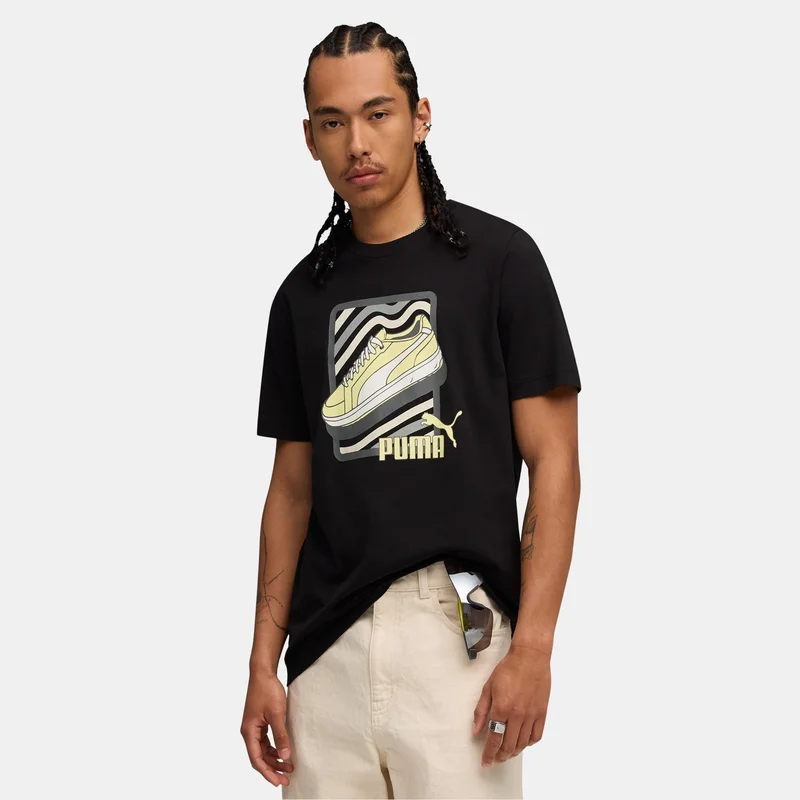 بوما تي شيرت رياضي مزين برسومات للرجال