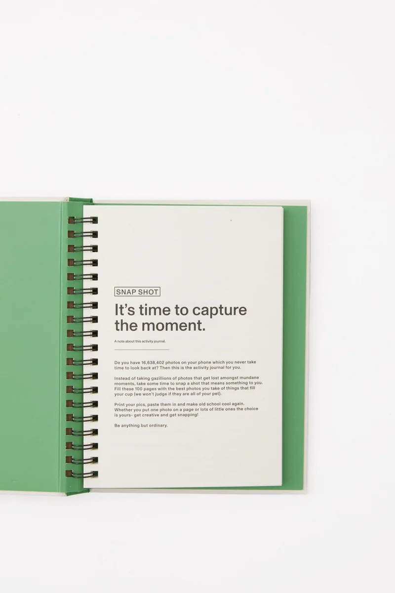 Typo B6 Activity Journal