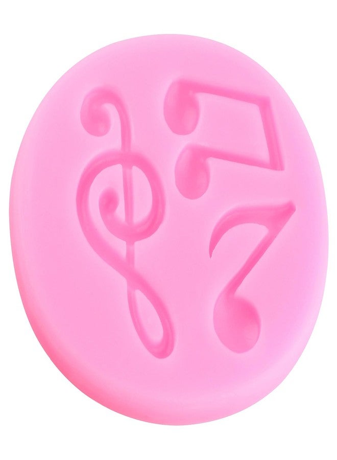RFGHAC Music Note Fondant Mold Musical Note Silicone Chocolate Molds for Cake Decorating Cupcake Topper Candy Sugar Gum Paste Polymer Clay Set Of 2 - Image 4