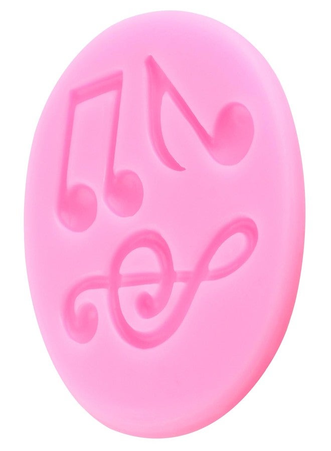 RFGHAC Music Note Fondant Mold Musical Note Silicone Chocolate Molds for Cake Decorating Cupcake Topper Candy Sugar Gum Paste Polymer Clay Set Of 2 - Image 5