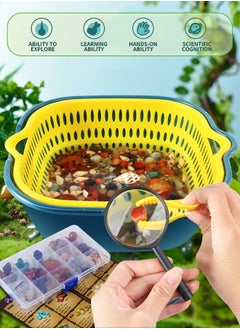 GROIC Treasure Hunt Gold Panning Toys for Kids, Gem Digging Kit Mineral and Crystal Collecting Kit, Geoscience STEM Toys Archaeological Digging Game  - Image 2
