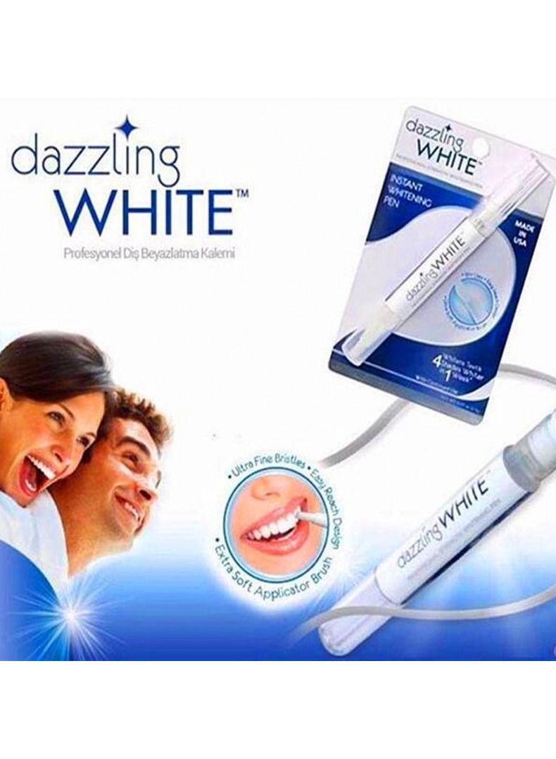 Dazzling White Dental Teeth Whitening Tooth Cleaning Rotary Peroxide Gel Bleaching Kit Dental Dazzling White Teeth Whitening Pen - Image 2