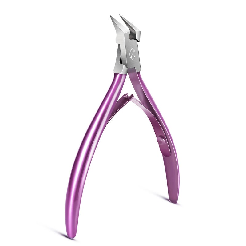 FERYES Toenail Clipper Straight Blade for Ingrown and Thick Nails - Stainless Steel and Sharp Pointed Tip Ingrown Nail Clipper â€“ Wide Jaw Toe Nail Cutter Ingrown Tool - Image 1