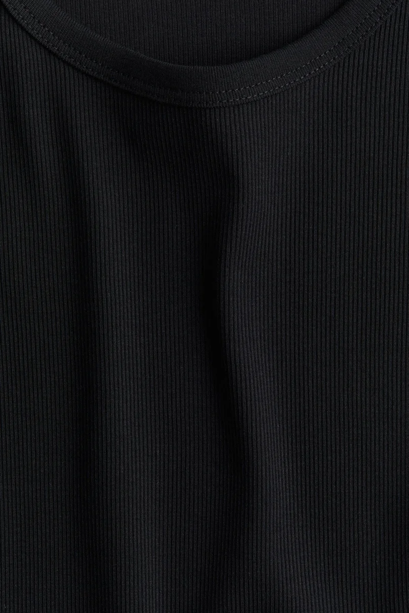 H&M Ribbed T-Shirt
