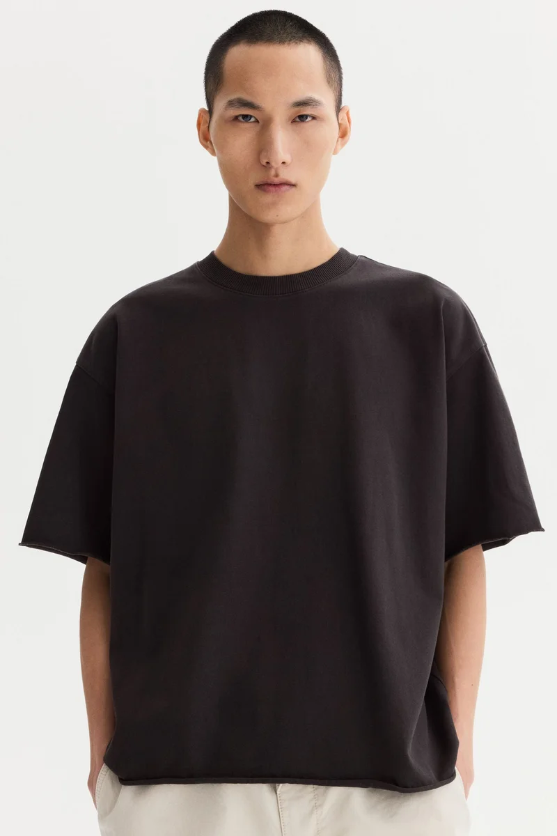 H&M Oversized Fit Boxy-style t-shirt