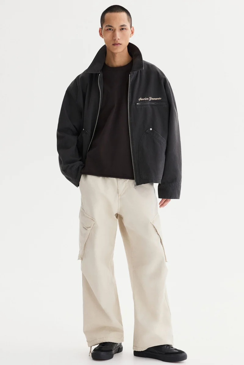 H&M Oversized Fit Boxy-style t-shirt